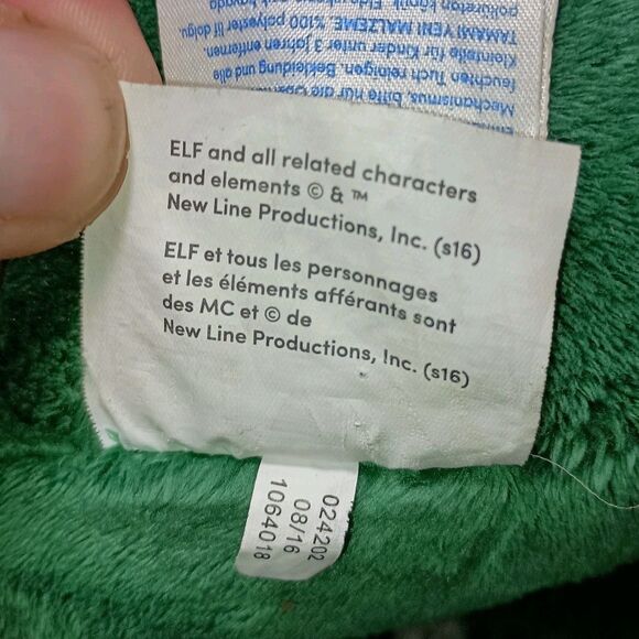 Buddy the Elf Build-a-Bear Stuffed Animal Plush W/ Hat No Shoes Christmas Season - Picture 14 of 16